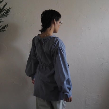waist ribbon shirt