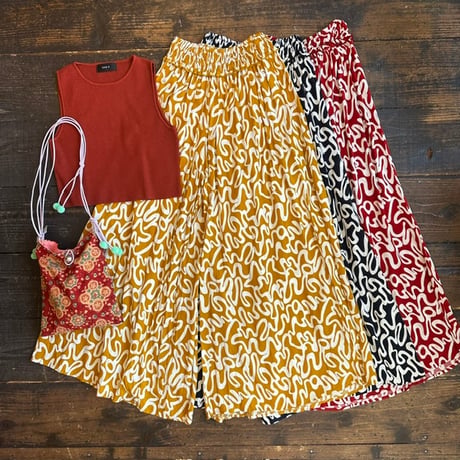 relax wide  pants
