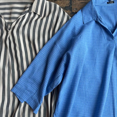 vneck shirt dress
