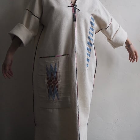 Indigenous embroidered dress