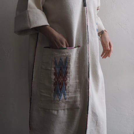Indigenous embroidered dress