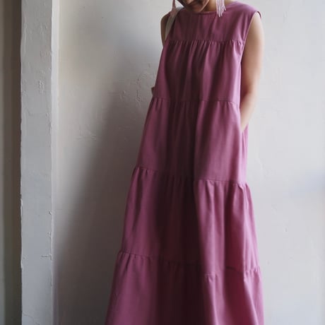 cascade maxi dress