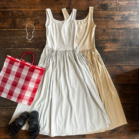 pocket cinch dress