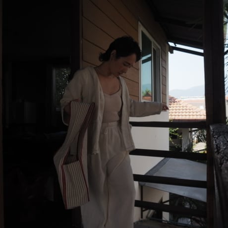 hand weaving cotton gown