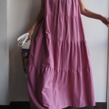 cascade maxi dress