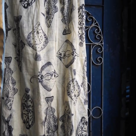 cotton caftan dress