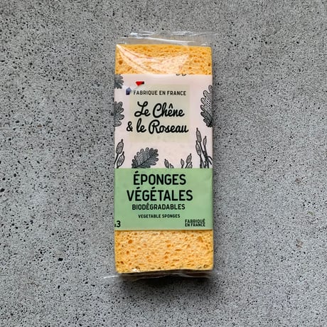 LE CHENE & LE ROSEAU vegetable sponge 3 pack