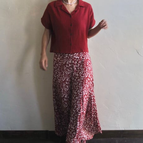 relax wide flare pants