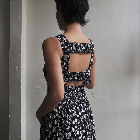open back maxi dress