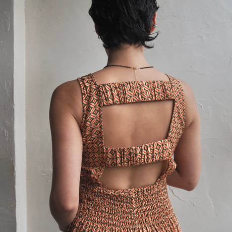 open back maxi dress