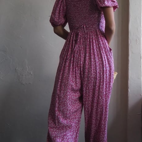 puff sleeve away rompers