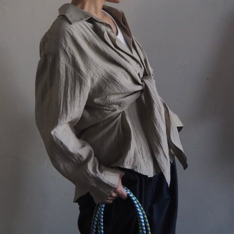 front cross 3way shirt