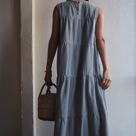 cascade maxi dress