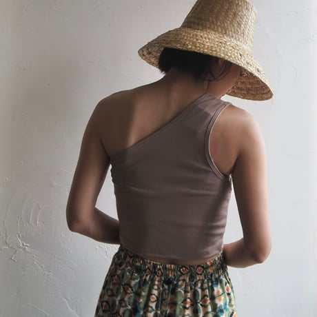 one shoulder tops