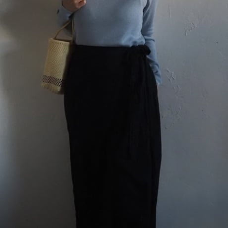 ribbon wrap pants