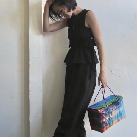 gathered peplum set up