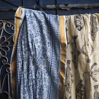cotton caftan dress