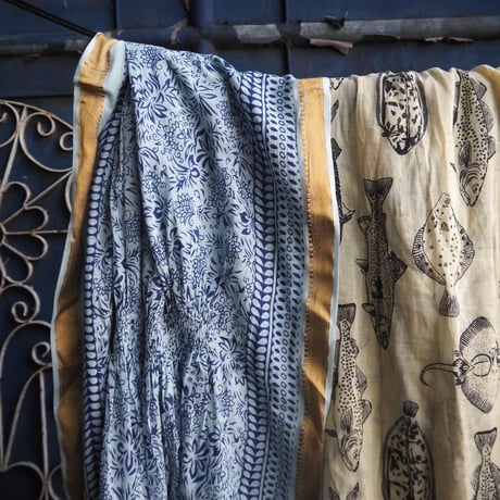 cotton caftan dress