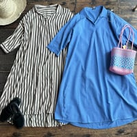 vneck shirt dress