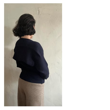 rib knit cami cardigan set