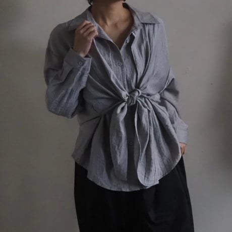 front cross 3way shirt
