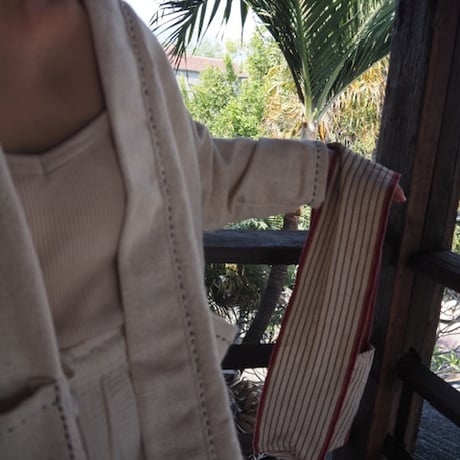 hand weaving cotton gown