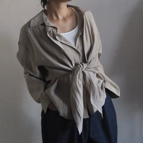 front cross 3way shirt