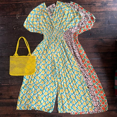 Smocked waist rompers