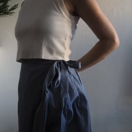 ribbon wrap pants