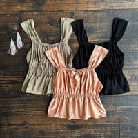 Tiered cami tops