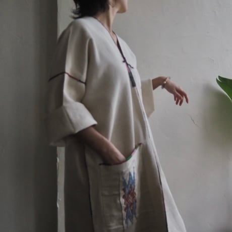 Indigenous embroidered dress