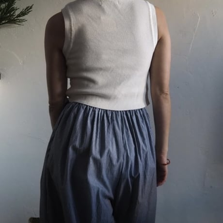 ribbon wrap pants
