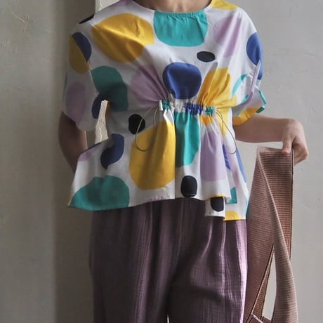front & back adjustable blouse