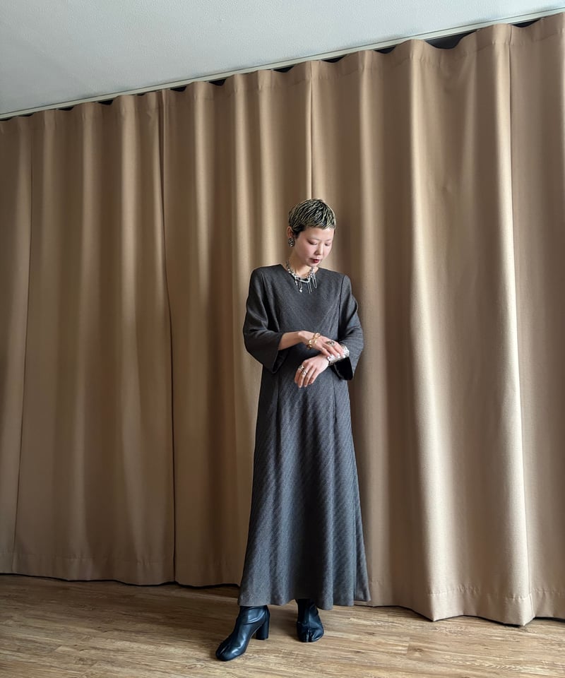 Yukiko Hanai jacquard dress-4649-4 | COLLENTE v Yukiko Hanai jacquard dress-4649-4 | COLLENTE v