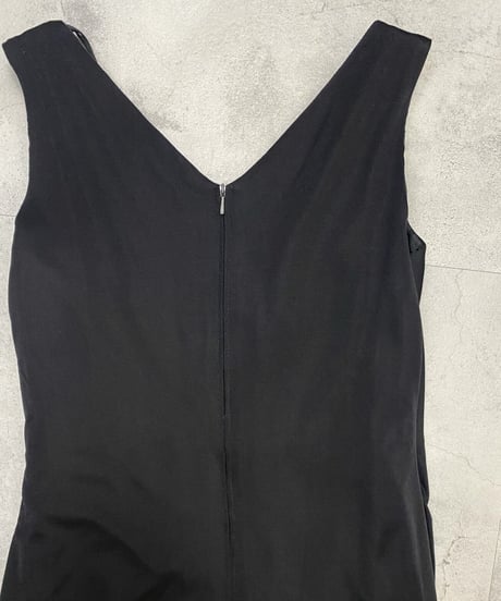 COCKTAIL HOFFMANN black maxi dress-3434-5