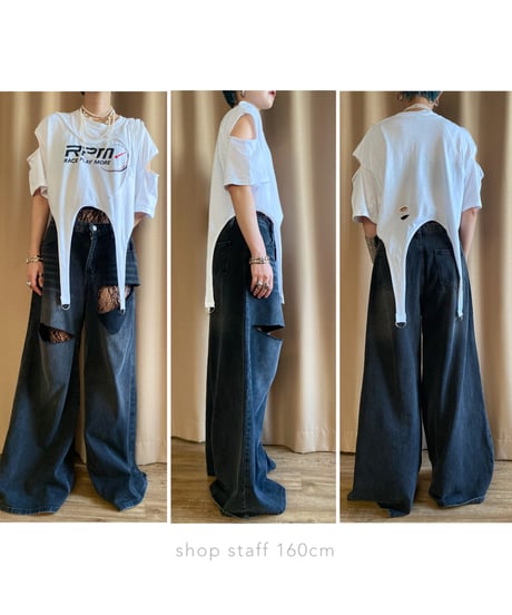 garter belt design RPM remake t shirt-4288-8