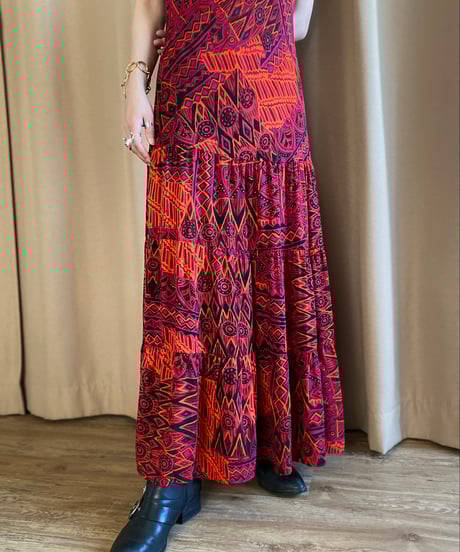 R&K ethnic import dress-4229-7