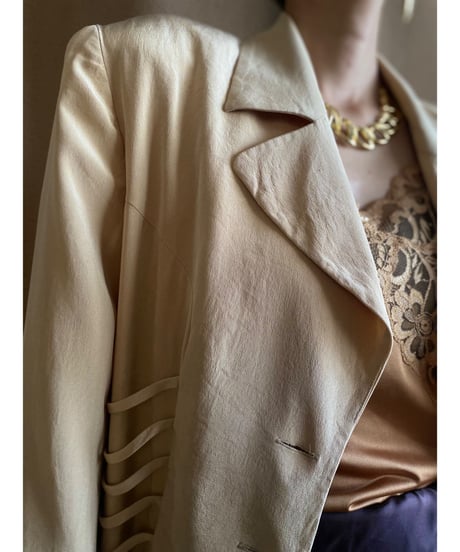 Alba Moda silk long jacket-3729-10
