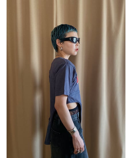 body suit design dark gray remake t shirt-4253-7