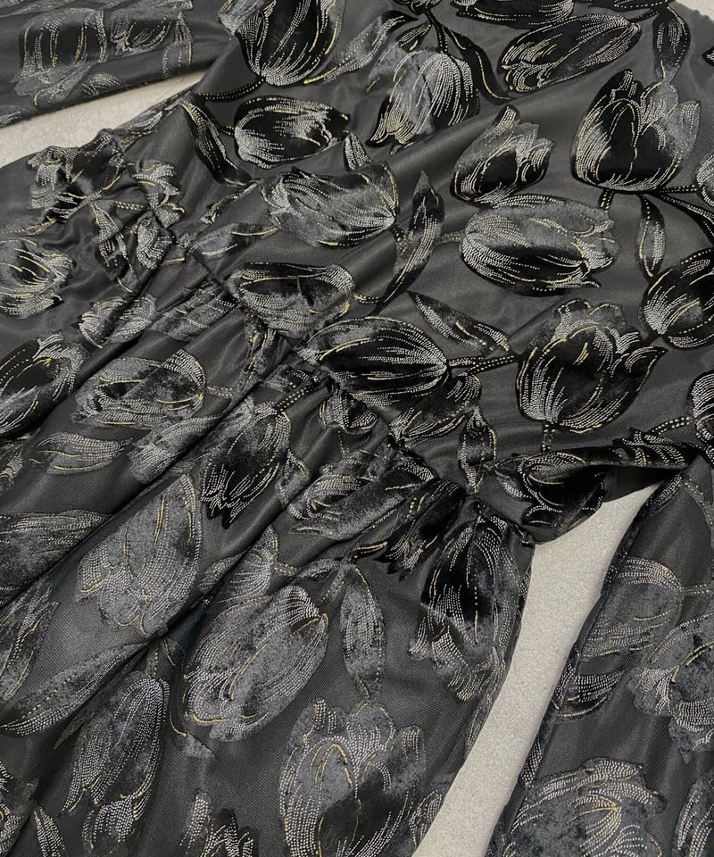 GENIESOIR floral black dress-3238-1 | COLLENTE GENIESOIR floral black dress-3238-1 | COLLENTE