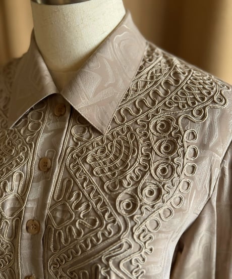 braid design jacquard shirt-4566-3