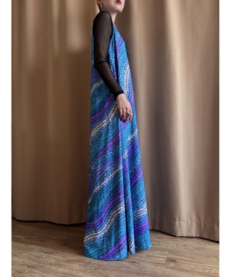 POMPADOUR import maxi dress-4599-3