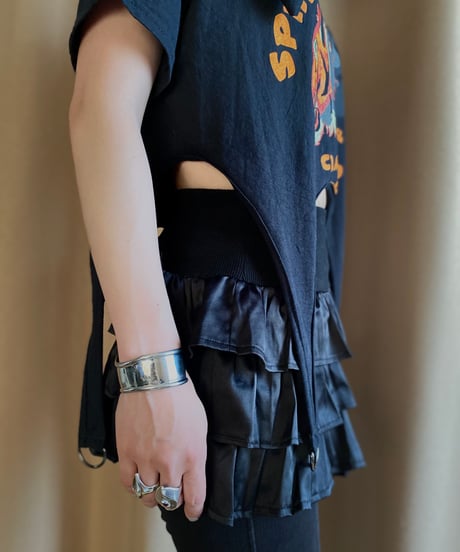 garter belt design tiger remake t shirt-4254-7
