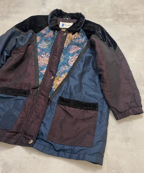 TELEMAC dark color nylon jacket-3979-2