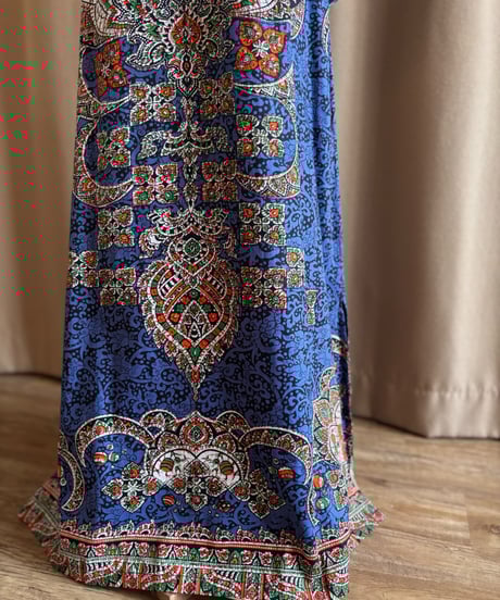 grand ethnic pattern import dress-4600-3