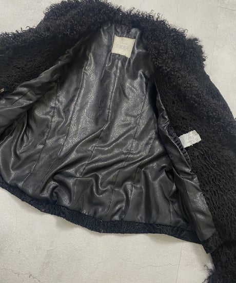 EMBA black mink fur volume jacket-3719-10