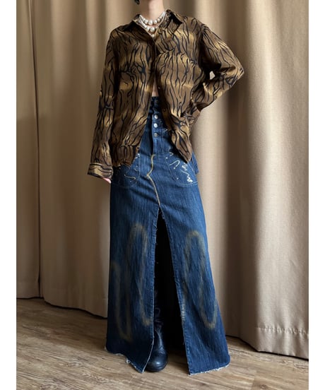 ALLISON TAYLOR silk shirt-4505-1