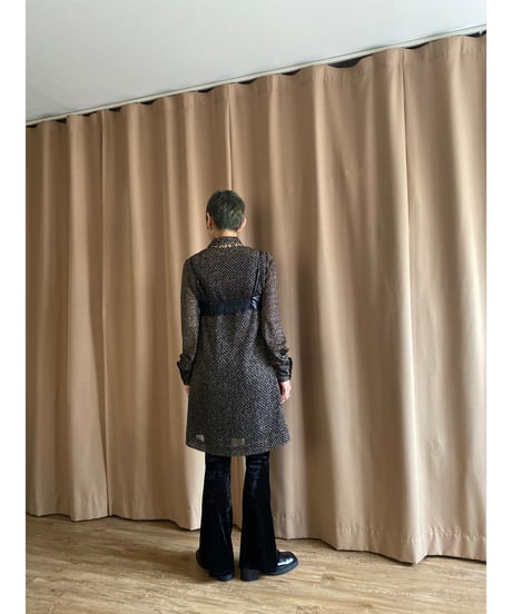 glitter design rétro dress-3740-11