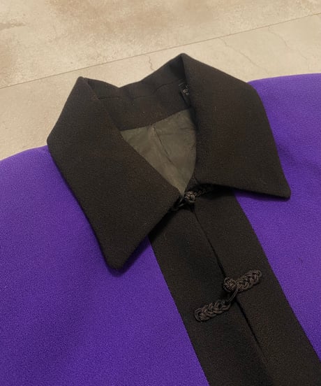 china button design purple jacket-3981-2