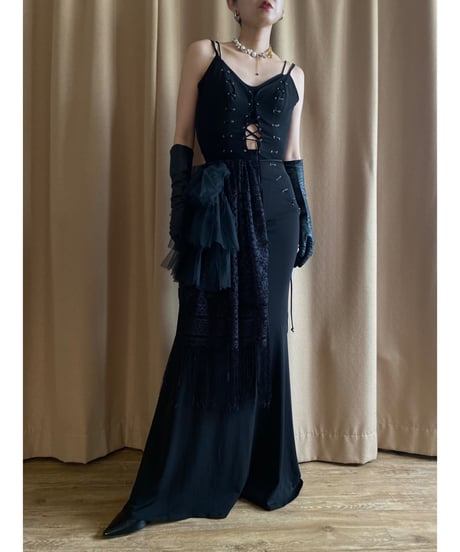 remake frill tulle collar-4234-7
